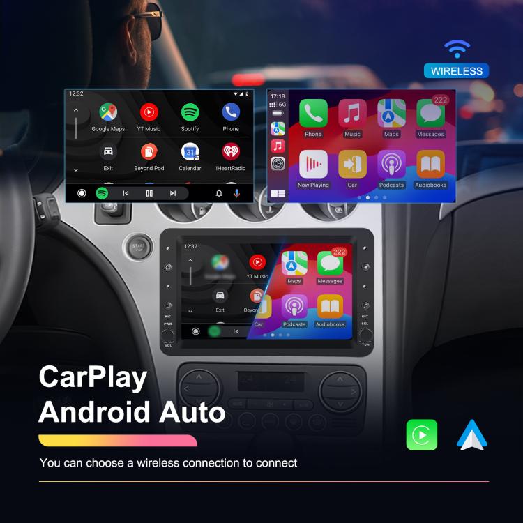 For Alfa Romeo 159 7 inch Horizontal Screen Carplay Car Navigation Center Control Integrated Machine, 2+64G, 4+64G For Alfa Romeo 159 7 inch Horizontal Screen Carplay Car Navigation Center Control Integrated Machine, 2+64G, 4+64G